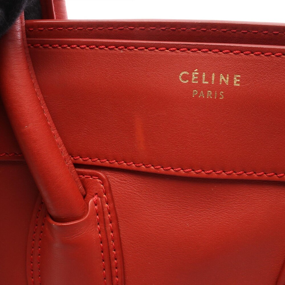 Celine Luggage Mini Shopper Tote #291421C51B - Picture 5 of 9